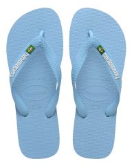 Havaianas Brasil Logo - Blå Lavendel/Hvid - Str. 35/36