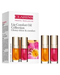 Clarins Lip Comfort Oil Collection / Lip Oil Duo (Honey 01 & Pitaya 04)