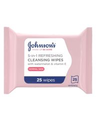 Johnsons Make-Up Be Gone 5-in-1 Refreshing Cleansing Wipes