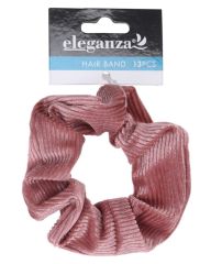 Eleganza Haarband Pink Velours