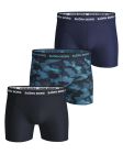 Björn Borg Essential 3-pack Cotton Stretch Shorts - Size M