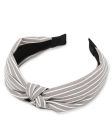 Everneed Haarband Kara Streifen - Grau 