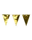 Excellent Houseware Flag Garland Gold