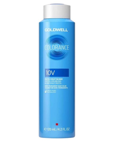 Goldwell Colorance Demi-Permanent Hair Color 10V Pastel Violet Blonde Goldwell Colorance Demi-Permanent Hair Color 10V Pastel Violet Blonde