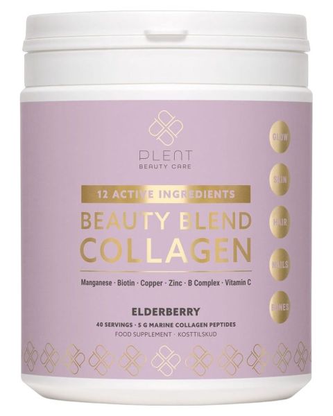 Plent Beauty Blend Collagen — Elderberry Plent Beauty Blend Collagen — Elderberry