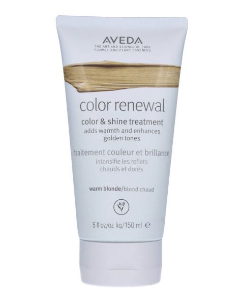 Aveda Color Renewal Color & Shine Treatment Warm Blonde Aveda Color Renewal Color & Shine Treatment Warm Blonde