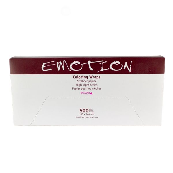 Efalock Emotion Coloring Wraps reflekspapir 110x240 mm