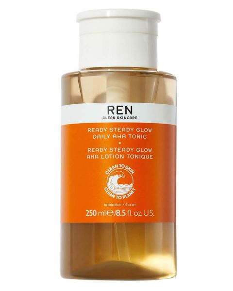 REN Clean Skincare Ready Steady Glow Daily Aha Tonic REN Clean Skincare Ready Steady Glow Daily Aha Tonic