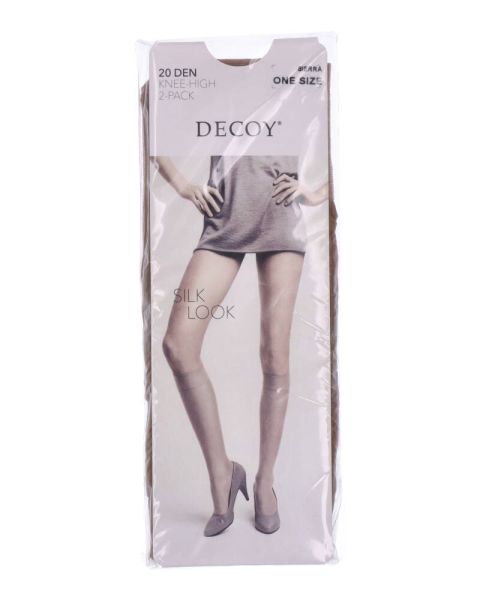 Decoy Silk Look Knee-High 2-pack (20 Den) Sierra Decoy Silk Look Knee-High 2-pack (20 Den) Sierra