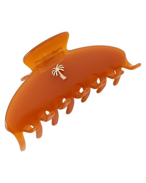 Fan Palm Hair Clips — Amber Fan Palm Hair Clips — Amber