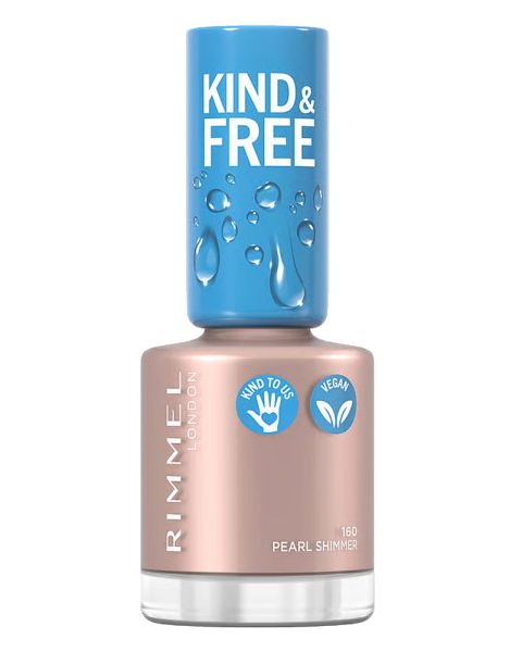Rimmel London Kind & Free Neglelak 160 Pearl Shimmer Rimmel London Kind & Free Neglelak 160 Pearl Shimmer