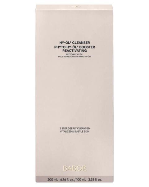 Babor HY-ÖL Cleanser & Phyto HY-ÖL Booster Reactivating Set Babor HY-ÖL Cleanser & Phyto HY-ÖL Booster Reactivating Set