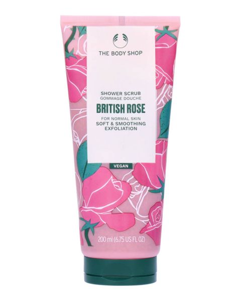 The Body Shop British Rose Shower Scrub The Body Shop British Rose Shower Scrub