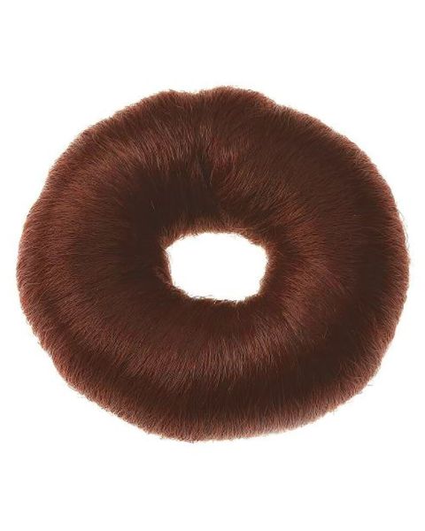 Sibel Hair Donut Ø8cm Rot/Braun Ref. 0910832-45 Sibel Hair Donut Ø8cm Rot/Braun Ref. 0910832-45