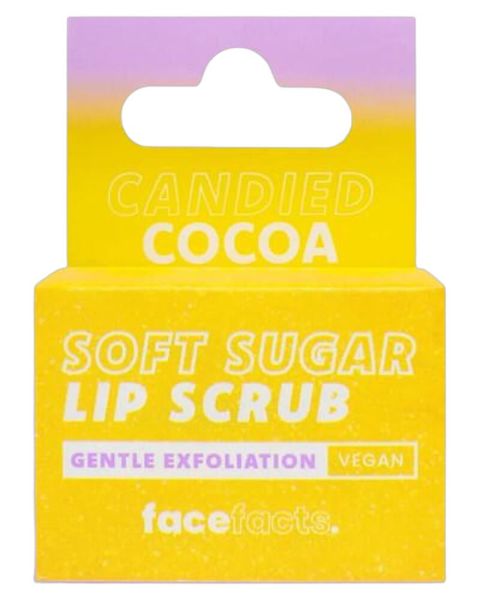 Face Facts Candied Cocoa Soft Sugar Lip Scrub Face Facts Candied Cocoa Soft Sugar Lip Scrub