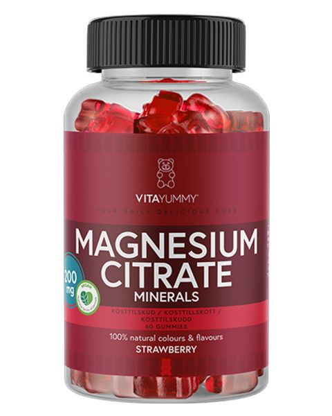 Vitayummy Magnesium Citrate Minerals Strawberry