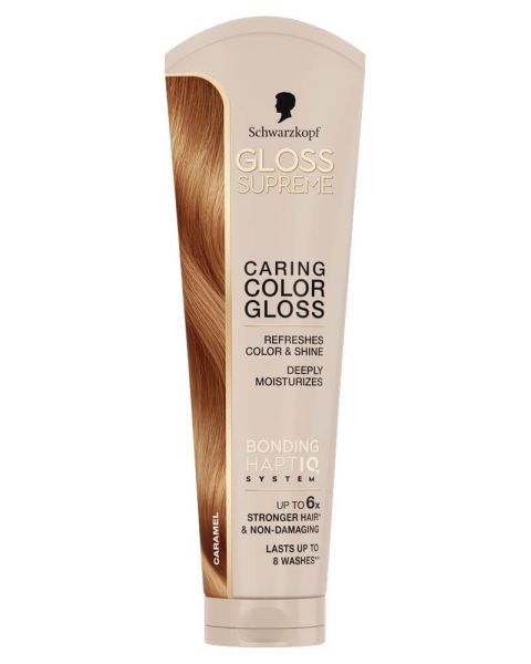 Schwarzkopf Gloss Supreme Caring Color Gloss Caramel Schwarzkopf Gloss Supreme Caring Color Gloss Caramel