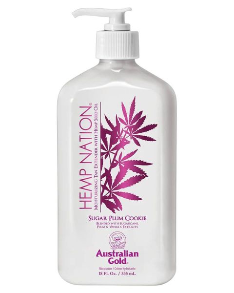Australian Gold Hemp Nation Sugar Plum Cookie Tan Extender Australian Gold Hemp Nation Sugar Plum Cookie Tan Extender