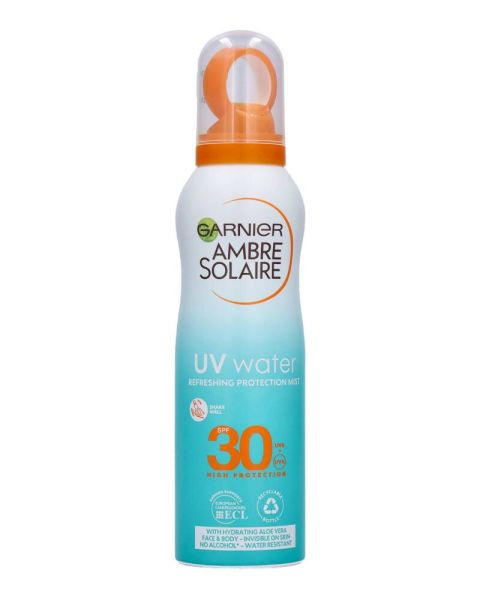 Garnier Ambre Solaire UV Water Refreshing Protection Mist SPF30 Garnier Ambre Solaire UV Water Refreshing Protection Mist SPF30