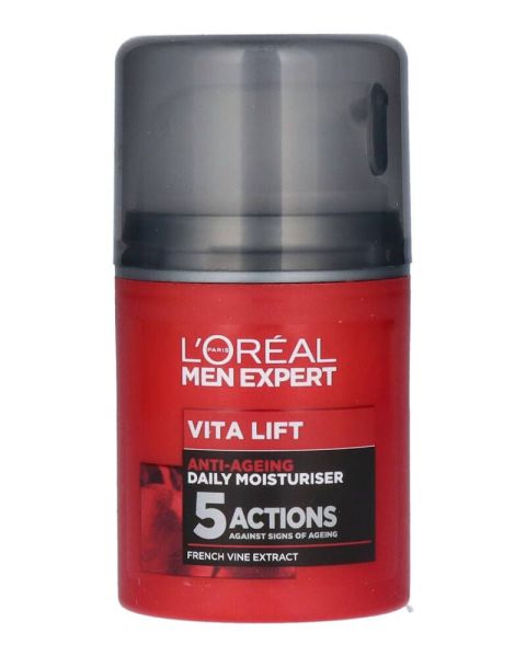 Loreal Men Expert Vita Lift Anti-Ageing Daily Moisturiser 5 Actions Loreal Men Expert Vita Lift Anti-Ageing Daily Moisturiser 5 Actions