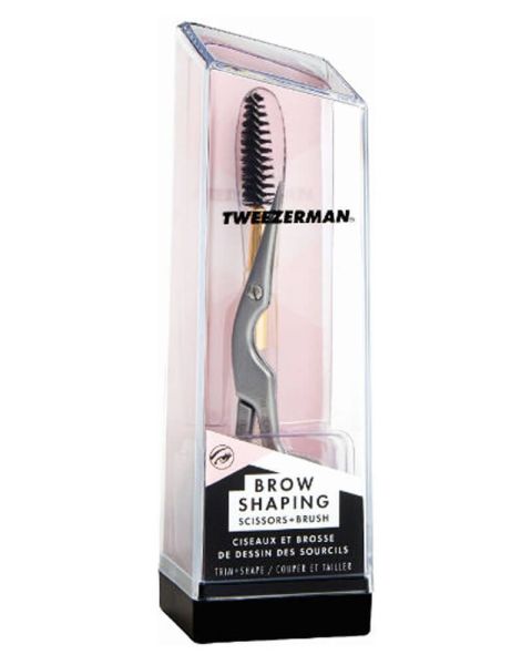 Tweezerman Brow Shaping Scissors And Brush