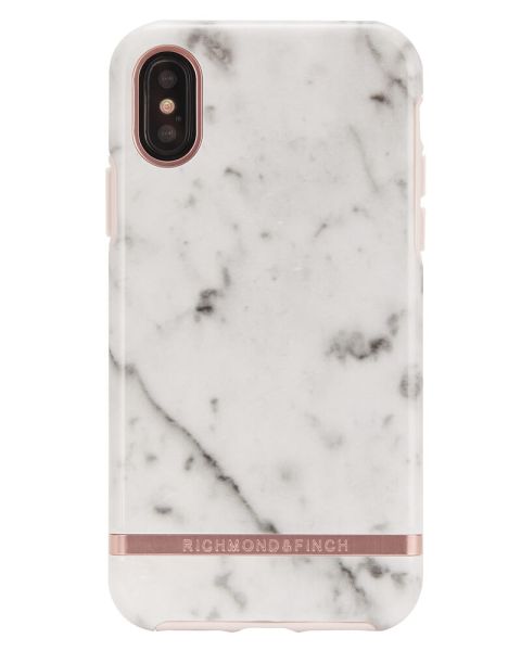 Richmond And Finch White Marble iPhone Xs Max Cover Richmond And Finch White Marble iPhone Xs Max Cover