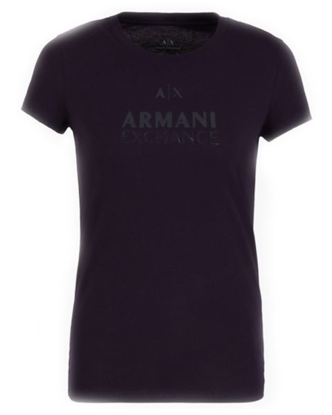 Armani Exchange Frau T-Shirt Schwarz M