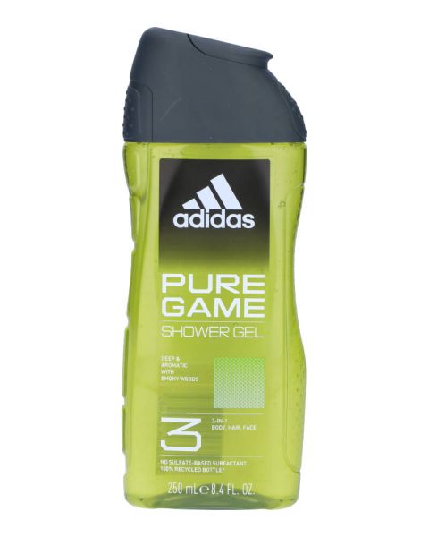 Adidas Pure Game Shower Gel 3-In-1 Adidas Pure Game Shower Gel 3-In-1
