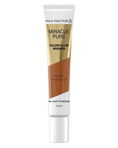 Max Factor Miracle Pure Golden Glow Bronzer 001 Light-To-Medium