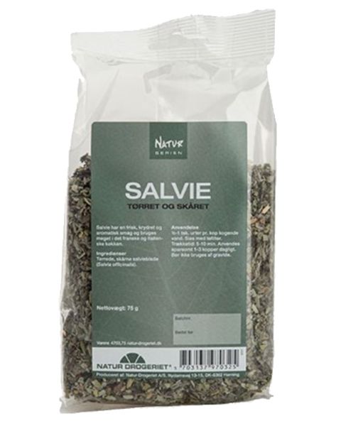 Natur Drogeriet Tørret Og Skåret Salvie Natur Drogeriet Tørret Og Skåret Salvie