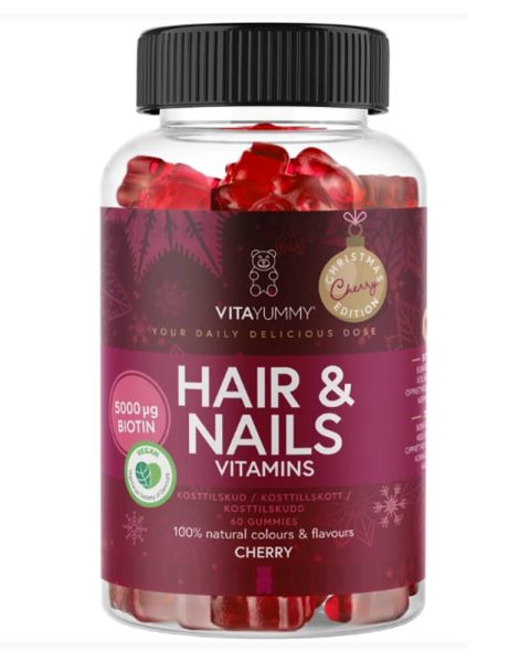 Hair & Nails Vitamins Cherry Christmas Edition 2024 (U)