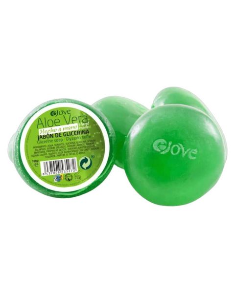 Ejove Aloe Vera Jabon Natural Artesanal (Round Soap) Ejove Aloe Vera Jabon Natural Artesanal (Round Soap)