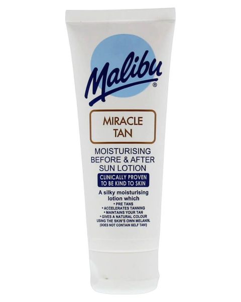 Malibu Miracle Tan Before & After Sun Lotion Malibu Miracle Tan Before & After Sun Lotion