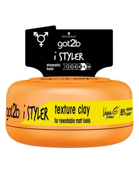 Schwarzkopf Got2b iStyler Texture Clay (U) Schwarzkopf Got2b iStyler Texture Clay (U)