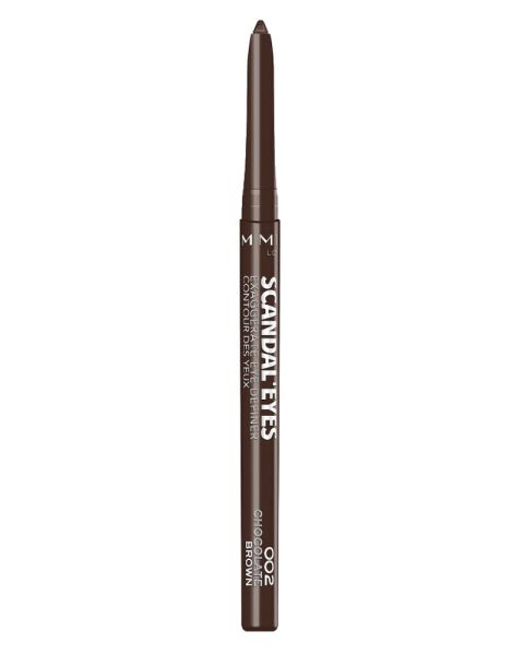 Rimmel London Scandal´Eyes Exaggerate Eye Definer Waterproof Eyeliner 002 Chocolate Brown Rimmel London Scandal´Eyes Exaggerate Eye Definer Waterproof Eyeliner 002 Chocolate Brown