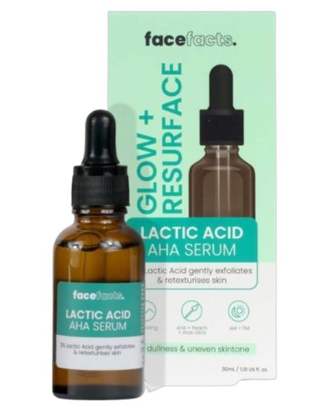 Face Facts Glow & Resurface Lactic Acid Facial Serum Face Facts Glow & Resurface Lactic Acid Facial Serum