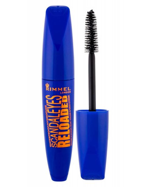 Rimmel ScandalEyes Reloaded Mascara 001 Black Waterproof Rimmel ScandalEyes Reloaded Mascara 001 Black Waterproof
