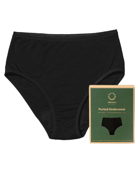 AllMatters Period Underwear High Waist Size Medium