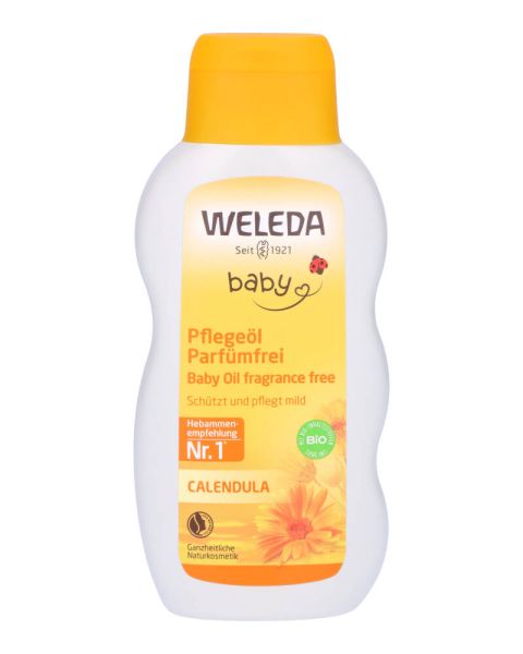Weleda Baby Oil Fragrance Free Calendula Weleda Baby Oil Fragrance Free Calendula