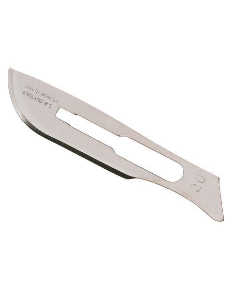 Sibel Swan Morton Kirurgiske Knivblade Nr.20 Ref. P002010 (Kasse) Sibel Swan Morton Kirurgiske Knivblade Nr.20 Ref. P002010 (Kasse)