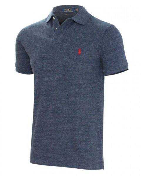 Polo Ralph Lauren Slim Fit Polo Blue Str XXL
