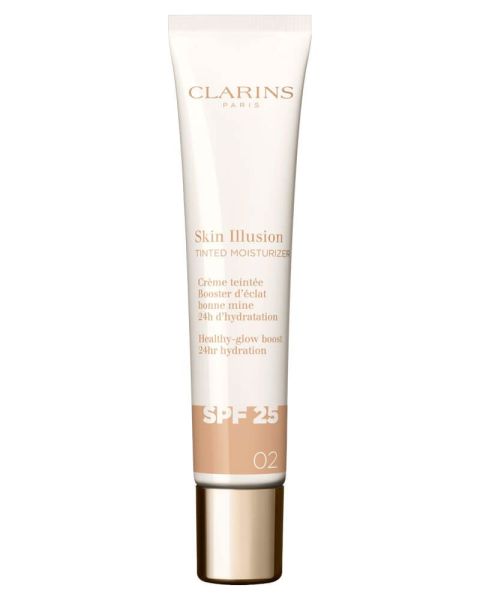 Clarins Skin Illusion Tinted Moisturizer SPF25 02 Clarins Skin Illusion Tinted Moisturizer SPF25 02