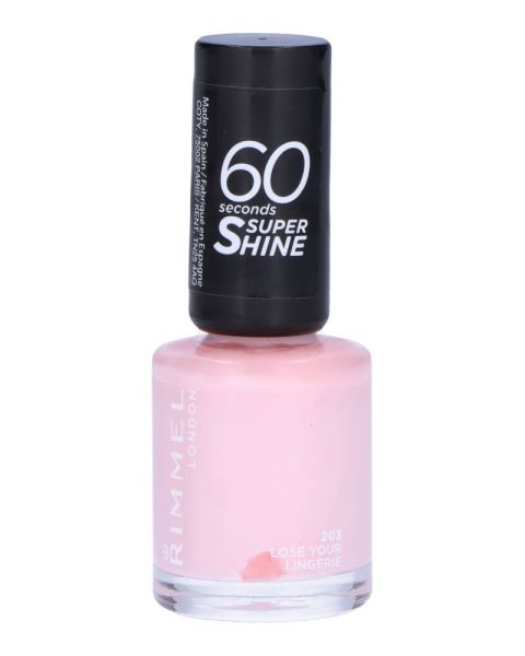 Rimmel London 60 Seconds Super Shine Neglelak 203 Lose Your Lingerie