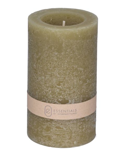 Excellent Houseware Pillar Candle Green