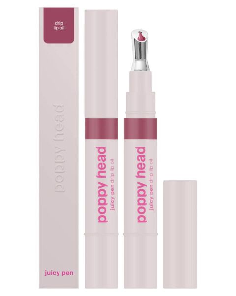 Poppy Head Juicy Pen Drip Lip Oil 03 Cherry Coke Poppy Head Juicy Pen Drip Lip Oil 03 Cherry Coke