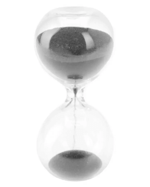 Excellent Houseware Sanduhr Scwartz