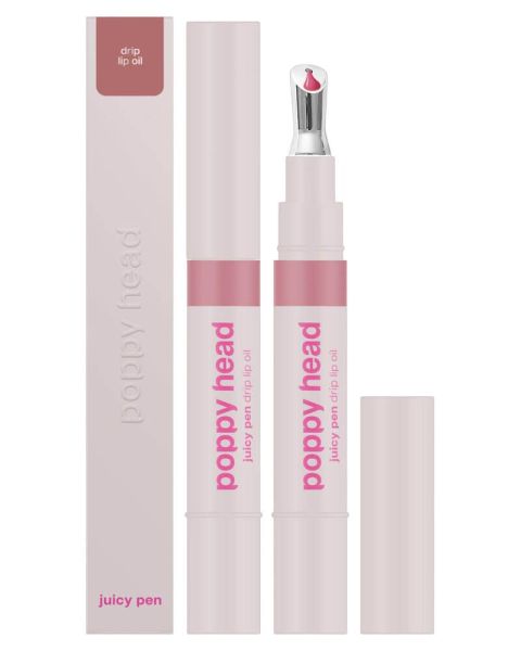 Poppy Head Juicy Pen Drip Lip Oil - 02 Berry Me Poppy Head Juicy Pen Drip Lip Oil - 02 Berry Me