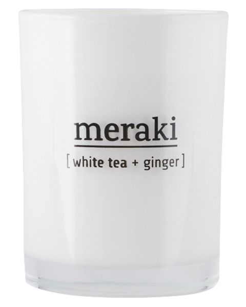 Meraki Scented Candle White Tea + Ginger