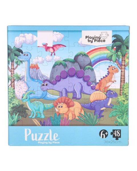 Kreativ Puslespil Dinosaur