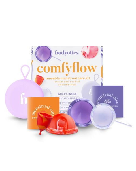 Bodyotics Comfyflow Reusable Menstrual Care Kit Bodyotics Comfyflow Reusable Menstrual Care Kit